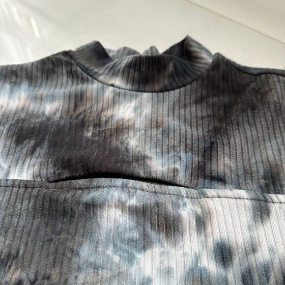 Streetwear Society | Tie-Dye Mini Dress | Size Small | Gray/Black/White - Picture 4 of 16